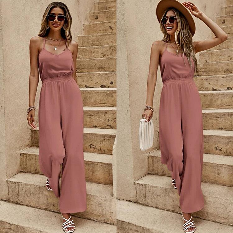Hochwertiger Jumpsuit mit Hosenträgern