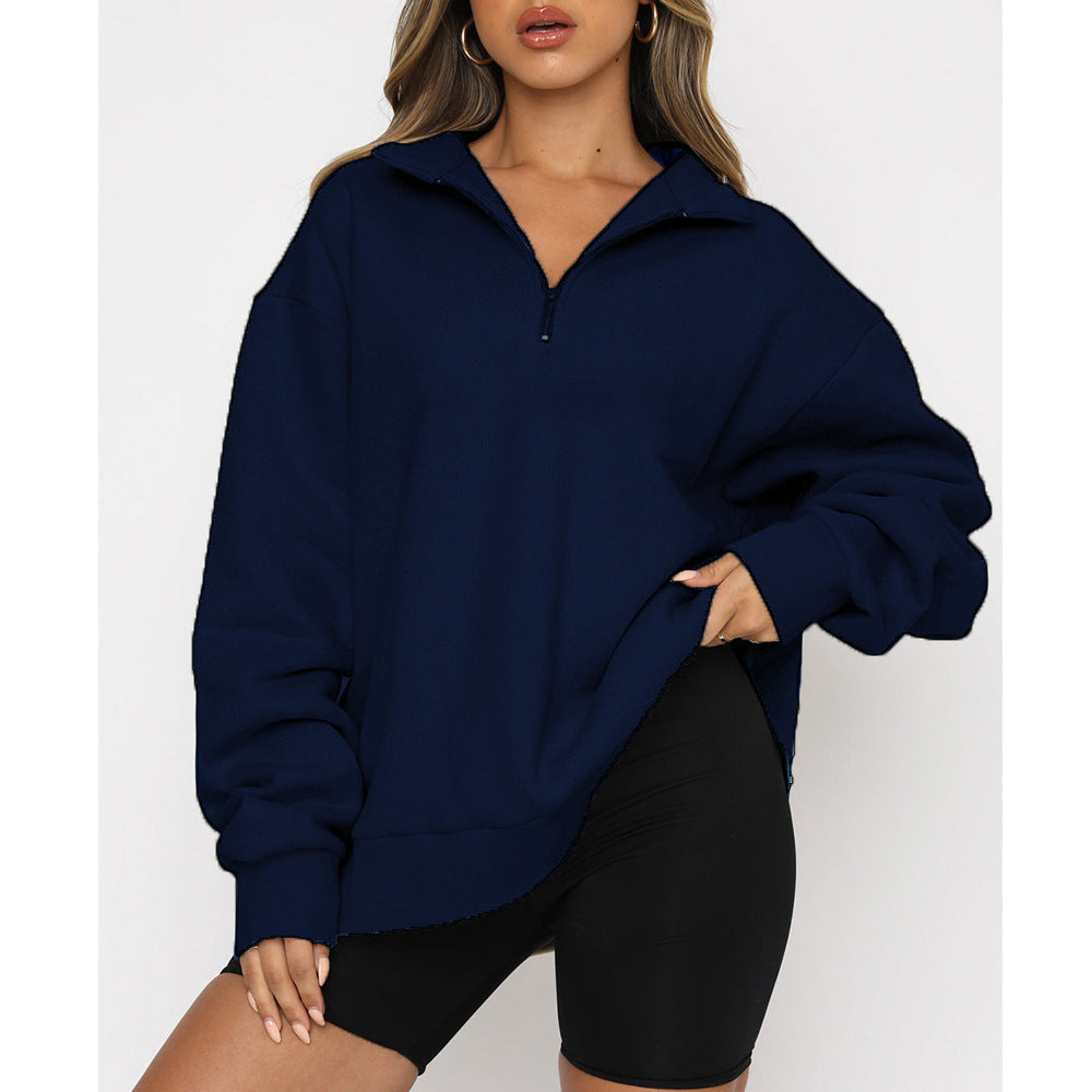 Jiffy Locker sitzendes Sweatshirt mit Fleecefutter