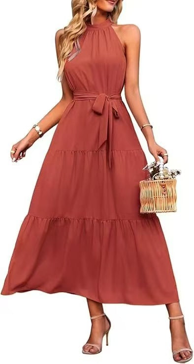Schmetterlings Tanz Rückenfreies Schnürkleid