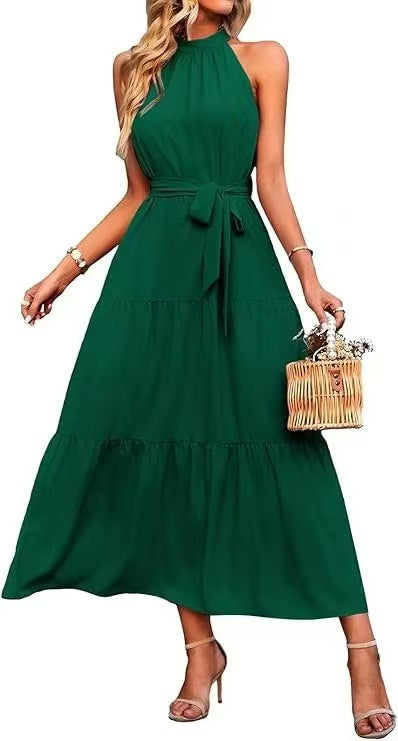 Schmetterlings Tanz Rückenfreies Schnürkleid