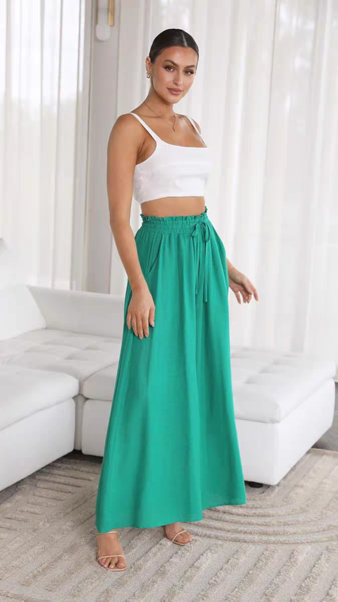 Butterfly Dance Lockere Hose mit weitem Bein und elastischem Bund