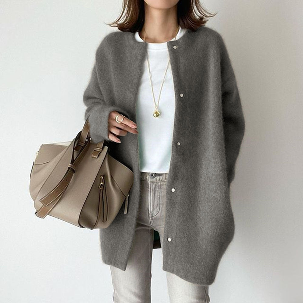 Slim-Fit ultraweiche Strickjacke