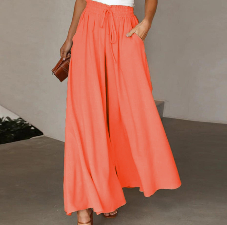Elegante Culotte mit hoher Taille und elastischem Bund