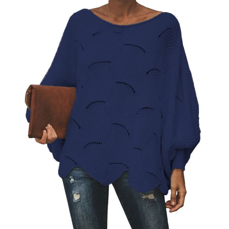 Plus Size Pullover Dünne Strickwaren Damen