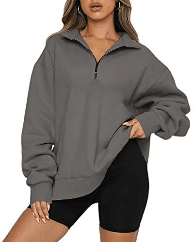 Jiffy Locker sitzendes Sweatshirt mit Fleecefutter