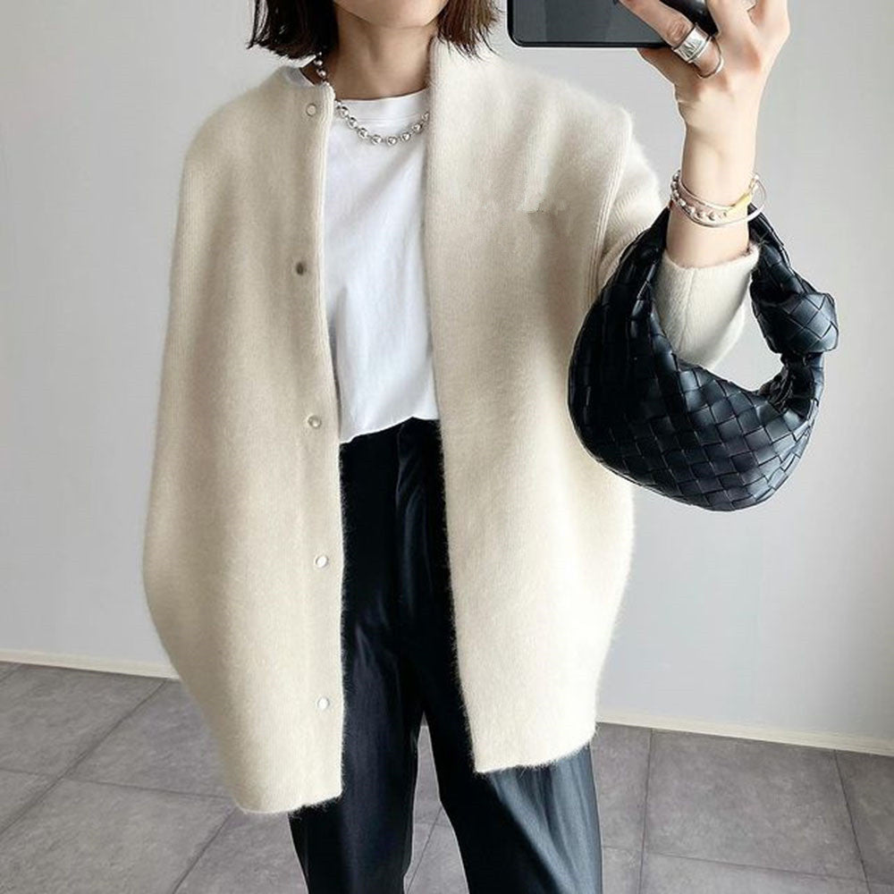 Slim-Fit ultraweiche Strickjacke